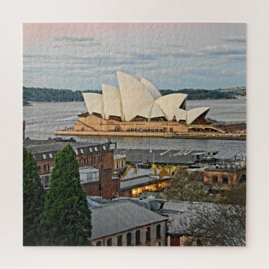 Aussicht auf das Opernhaus Sydney - 20x20 - 676 St Puzzle (Vertikal)