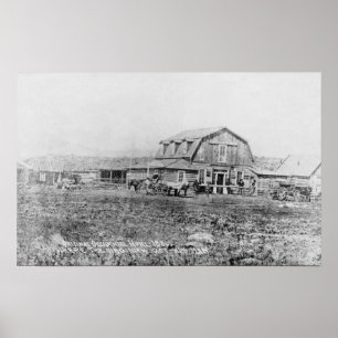 Aussicht auf das Original Occidental Hotel Poster