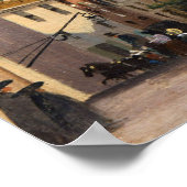 Aussicht auf das Pantheon, Rom Poster (Ecke)