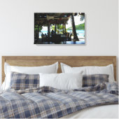 Aussicht auf das Paradies Leinwanddruck (Insitu (Schlafzimmer))