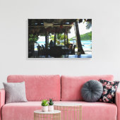 Aussicht auf das Paradies Leinwanddruck (Insitu (Wohnzimmer))
