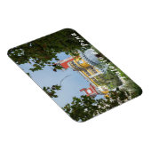 Aussicht auf das Pena Palace. Magnet (Rechte Seite)