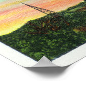 Aussicht auf das Pilgerdenkmal in der Provinz Poster (Ecke)