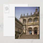 Aussicht auf das Portal des südlichen Querschiffs, Postkarte (Vorne/Hinten)