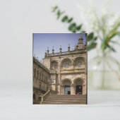 Aussicht auf das Portal des südlichen Querschiffs, Postkarte (Stehend Vorderseite)