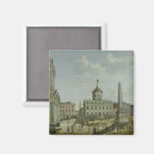 Aussicht auf das Rathaus, 1772 Magnet (Vorderseite/Rückseite)
