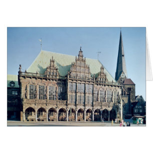 Aussicht auf das Rathaus, Baujahr 1405-09