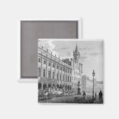 Aussicht auf das Rathaus, Exchange, Glasgow Magnet (Vorderseite/Rückseite)
