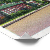 Aussicht auf das Rathaus und das Paterson Monument Poster (Ecke)