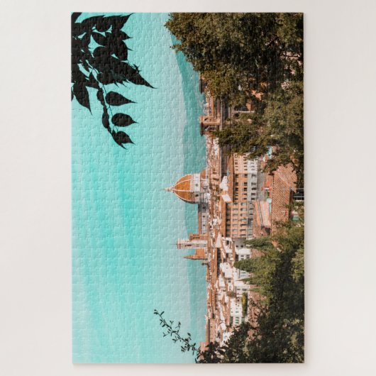 Aussicht auf das Rätsel Florenz Puzzle (Vertikal)
