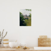 Aussicht auf das restaurierte Schloss aus dem Nord Poster (Küche)