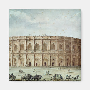 Aussicht auf das römische Amphitheater Magnet