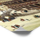 Aussicht auf das römische Amphitheater Verona, mit Poster (Ecke)