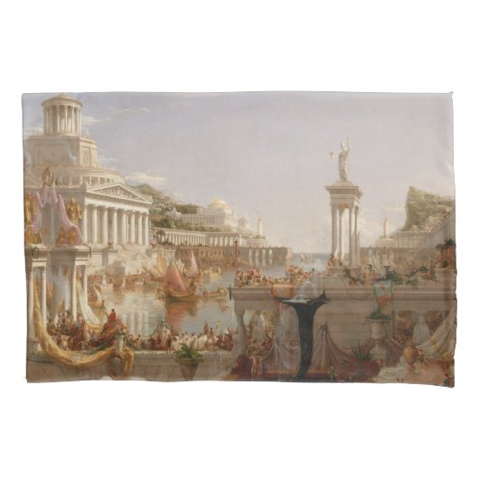 Aussicht auf das Römische Reich (Konsummation of E Kissenbezug (Vorderseite-Links)