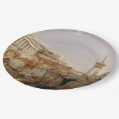 Aussicht auf das Römische Reich (Konsummation of E Pappteller (Schrägansicht)