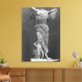 Aussicht auf das Samothrace im Louvre-Museum Leinwanddruck (Insitu (Wohnzimmer))