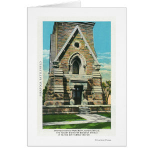 Aussicht auf das Saratoga-Schlachtzentrum