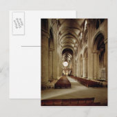 Aussicht auf das Schiff, Baujahr 1093-1289 Postkarte (Vorne/Hinten)