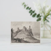 Aussicht auf das Schloss Berwick Postkarte (Stehend Vorderseite)