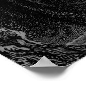 Aussicht auf das Schloss Drumlanrig, Dumfrieshire Poster (Ecke)