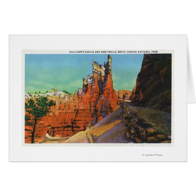 Aussicht auf das Schloss Gulliver auf den neuen We (Vorderseite (Horizontal))