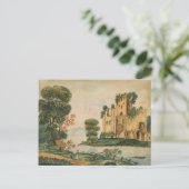 Aussicht auf das Schloss Postkarte (Stehend Vorderseite)