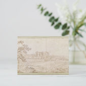 Aussicht auf das Schloss von Celle-Saint-Cloud, c. Postkarte (Stehend Vorderseite)