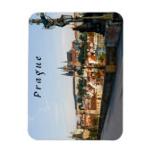 Aussicht auf das Schloss von der Karlsbrücke in Pr Magnet (Vertikal)