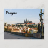 Aussicht auf das Schloss von der Karlsbrücke in Pr Postkarte (Vorderseite)