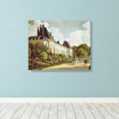 Aussicht auf das Schloss von Malmaison Leinwanddruck (Insitu (Holzboden))