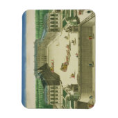 Aussicht auf das Schloss von St. Cloud, eingravier Magnet (Vertikal)