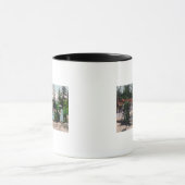 Aussicht auf das SchwimmbadAdams Springs, CA Tasse (Zentrum)