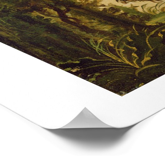 Aussicht auf das Shepperton an der Themse, nach Poster (Ecke)