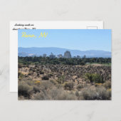 Aussicht auf das Stadtzentrum von Reno, Nevada Postkarte (Vorne/Hinten)