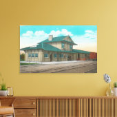 Aussicht auf das Südpazifiklager Santa Rosa, CA Leinwanddruck (Insitu (Wohnzimmer))