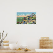 Aussicht auf das Summit House, Aufzug Terminal Poster (Küche)