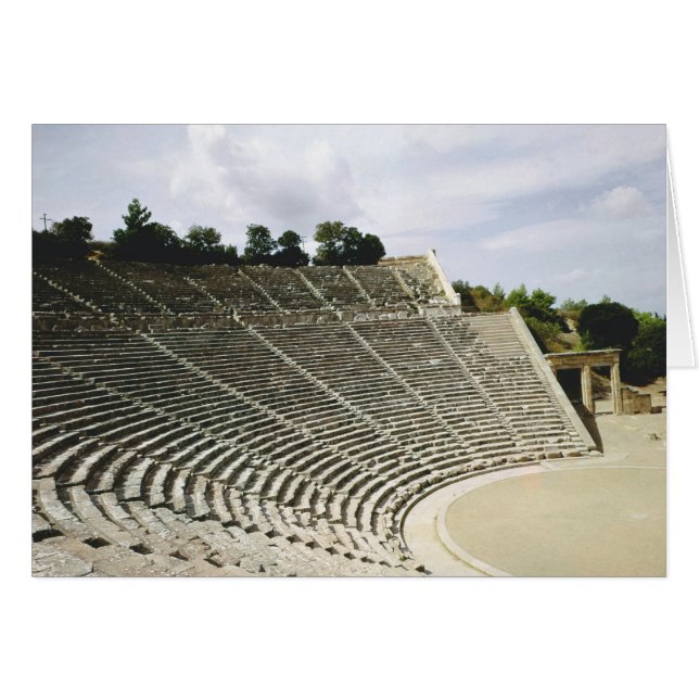 Aussicht auf das Theater, c.360 v. Chr. (Vorderseite (Horizontal))