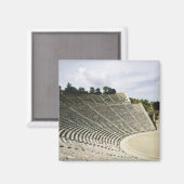 Aussicht auf das Theater, c.360 v. Chr. Magnet (Vorderseite/Rückseite)