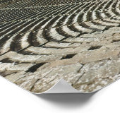 Aussicht auf das Theater, c.360 v. Chr. Poster (Ecke)