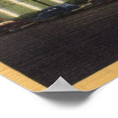 Aussicht auf das Theater Earl Carroll - Restaurant Poster (Ecke)