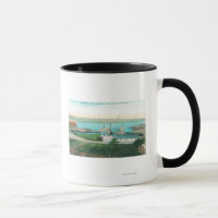 Aussicht auf das Vallejo Waterfront und die Mare I