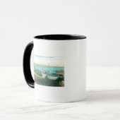 Aussicht auf das Vallejo Waterfront und die Mare I Tasse (Vorderseite Links)
