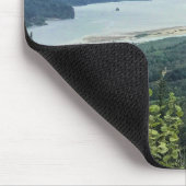 Aussicht auf das Vista House, Oregon Mousepad (Ecke)