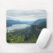 Aussicht auf das Vista House, Oregon Mousepad (Mit Mouse)