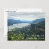 Aussicht auf das Vista House, Oregon Postkarte (Vorne/Hinten)