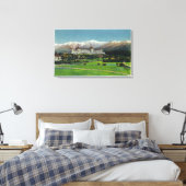 Aussicht auf das Washington Hotel, Präsidentenpala Leinwanddruck (Insitu (Schlafzimmer))