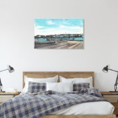 Aussicht auf das Wasser Leinwanddruck (Insitu (Schlafzimmer))