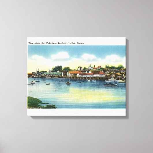 Aussicht auf das Wasser Leinwanddruck (Vorderseite)