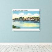 Aussicht auf das Wasser Leinwanddruck (Insitu (Holzboden))