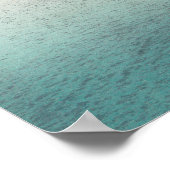 Aussicht auf das Wasser Poster (Ecke)